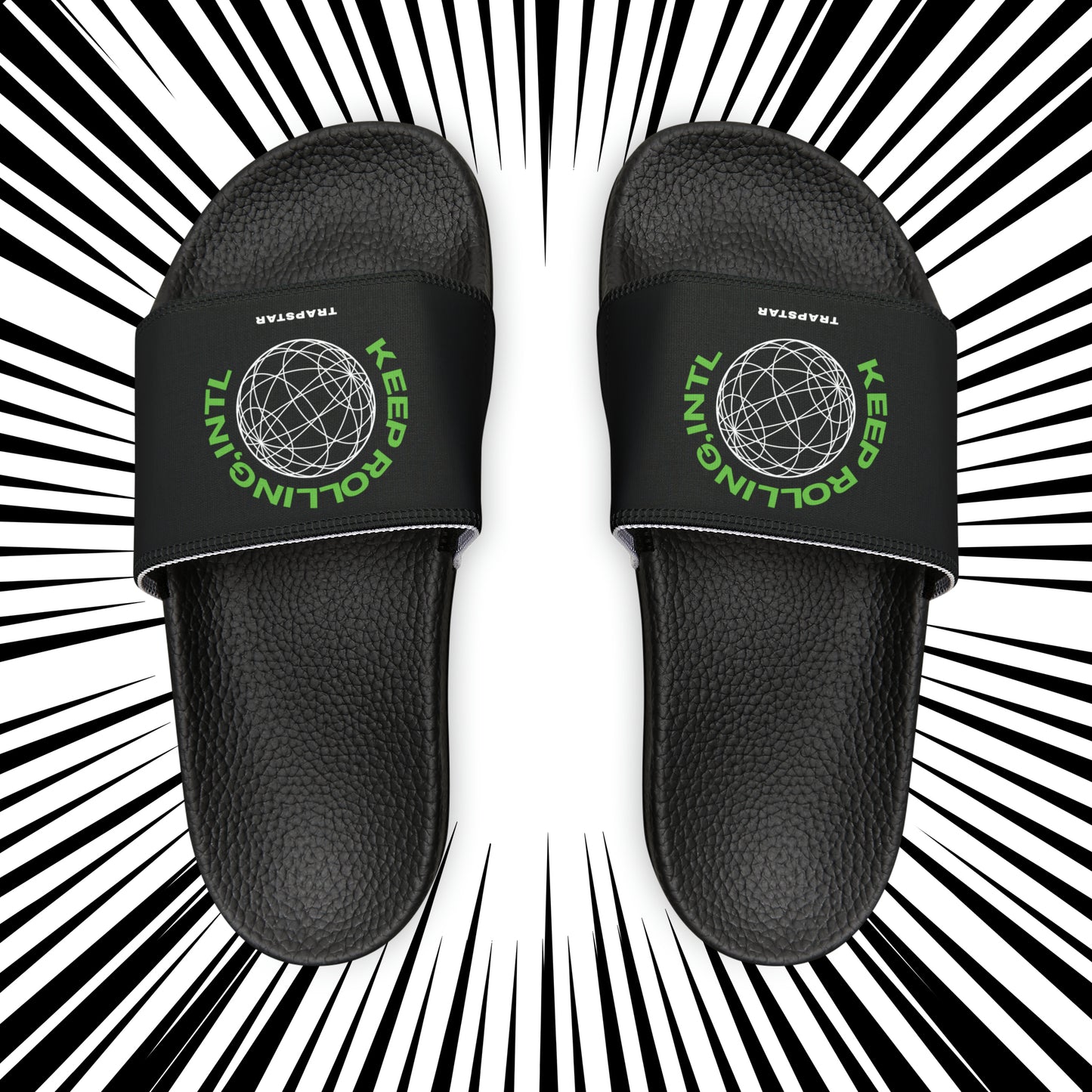 KRI “Global Trapstar” Women's Slides (Grass)