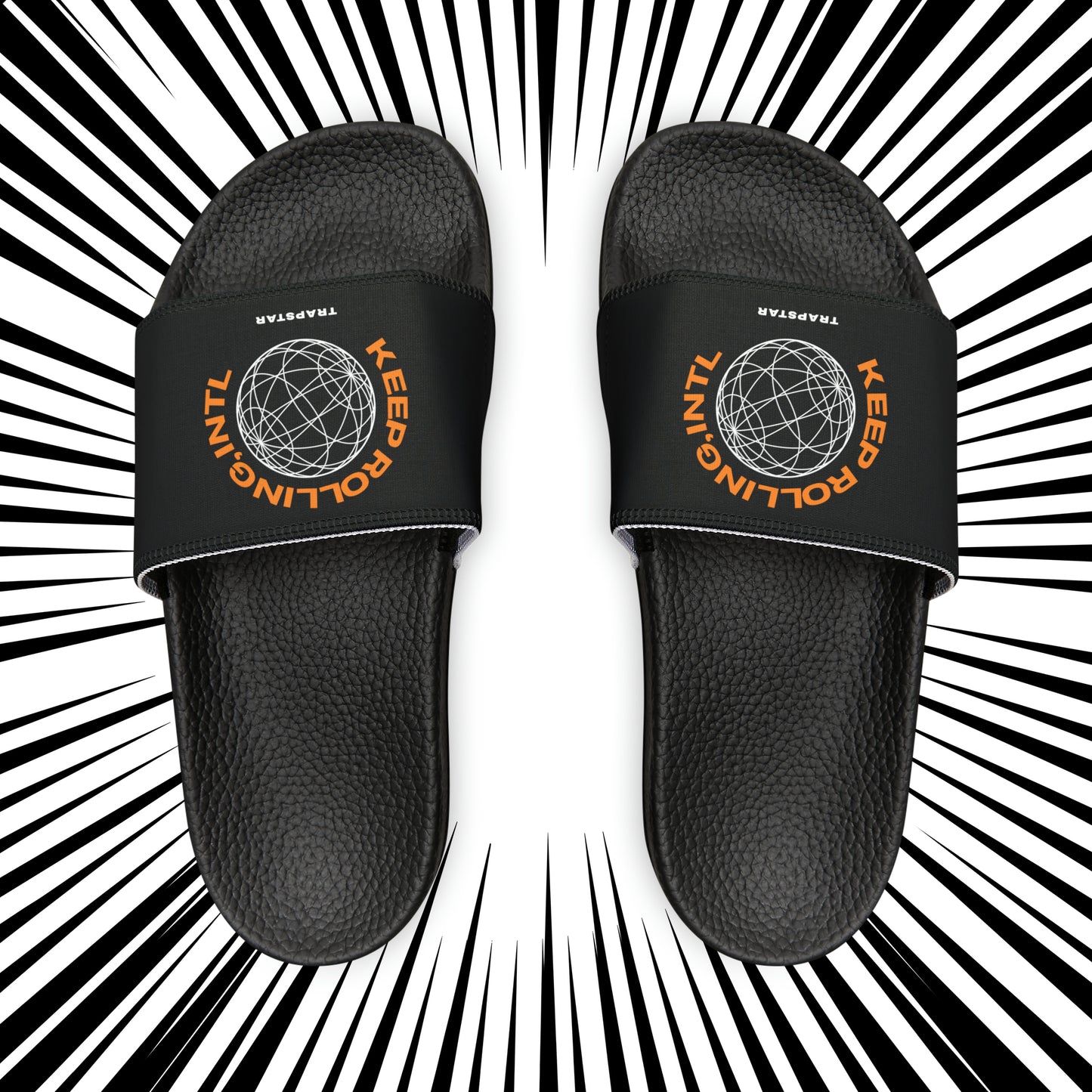 KRI “Global Trapstar” Women's Slides (Flame)